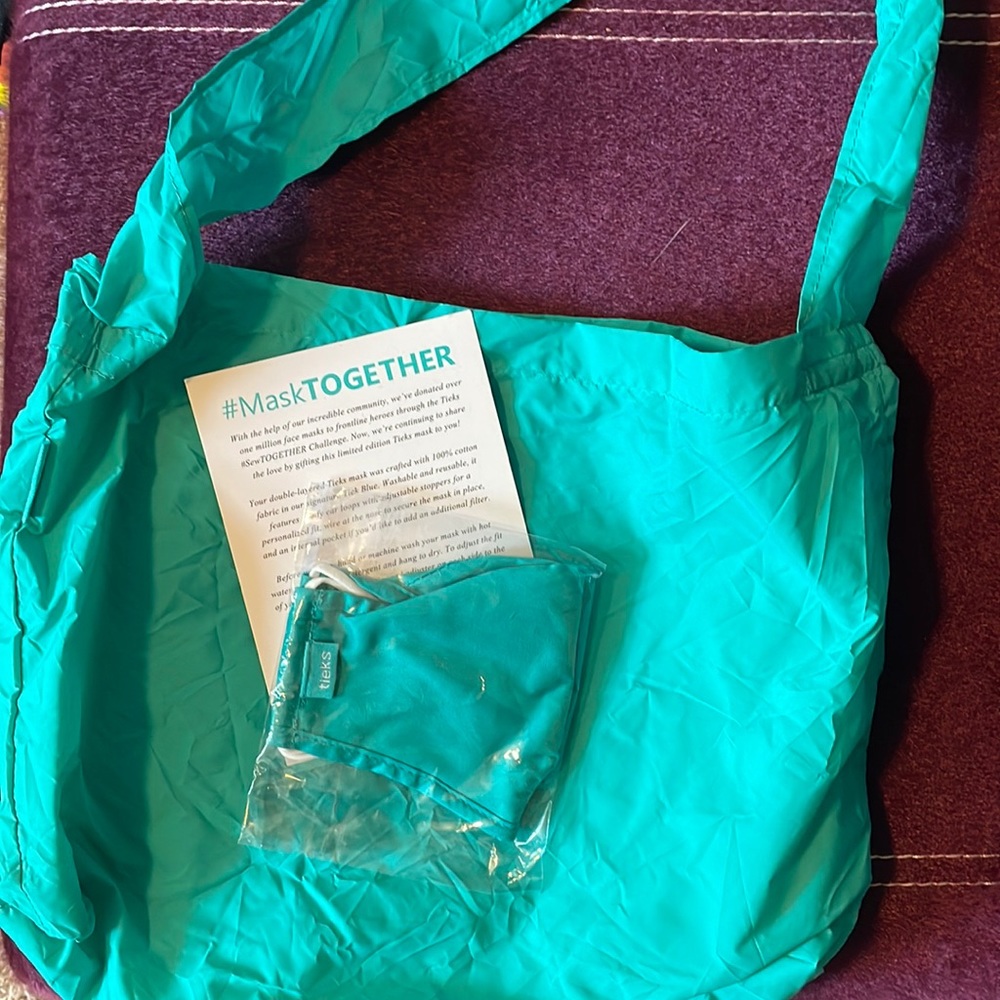 TIEKS BAG AND MASK NEW